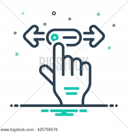 Mix Icon For Move Gait Ploy Ruse Change Hand Touch