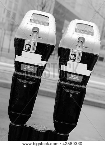 Párové parkovací automat