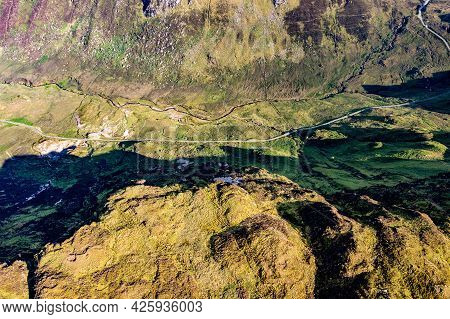 Grannys Pass Is Close To Glengesh Pass In Country Donegal, Ireland