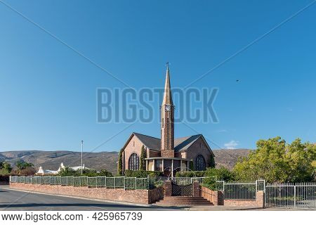 De Doorns, South Africa - April 20, 2021: The Dutch Reformed Church In De Doorns In The Western Cape