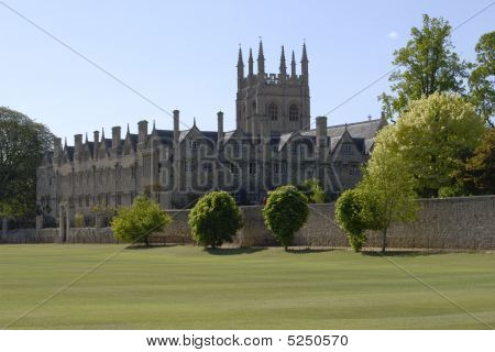 Merton College. Oxford. Anglie
