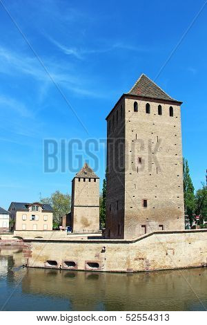Ponts Couverts Towers, Strasbourg, France