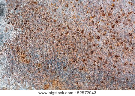 Background Of Old Rusty Metal