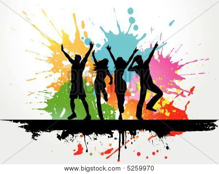 Grunge parti insanlar