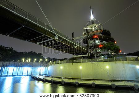 Waterfront park in Taipo