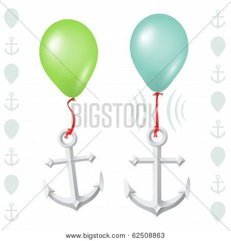 Conceptual balance between balloon and anchor