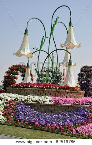 Dubai Miracle Garden in the UAE