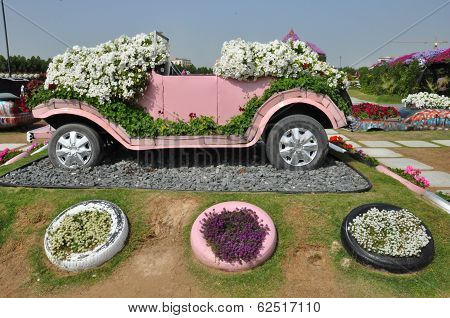 Dubai Miracle Garden in the UAE