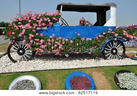 Dubai Miracle Garden in the UAE