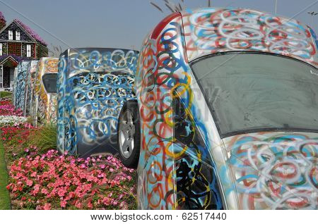 Dubai Miracle Garden in the UAE
