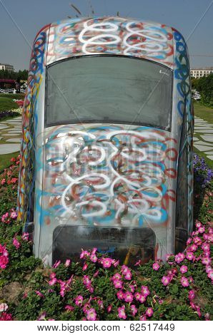 Dubai Miracle Garden in the UAE