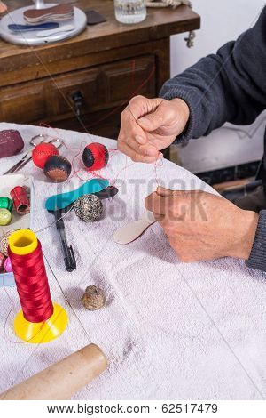 Sewing Traditional Sport Balls