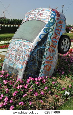 Dubai Miracle Garden in the UAE