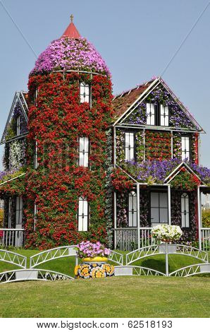 Dubai Miracle Garden in the UAE