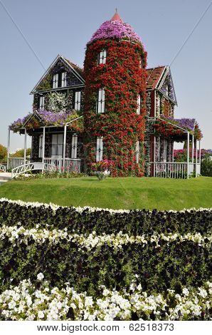 Dubai Miracle Garden in the UAE