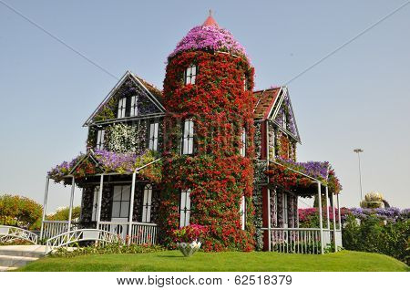 Dubai Miracle Garden in the UAE