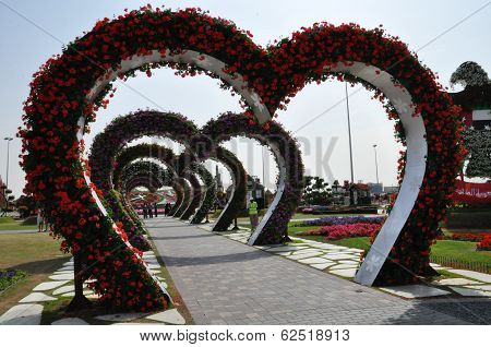 Dubai Miracle Garden in the UAE