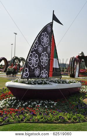 Dubai Miracle Garden in the UAE
