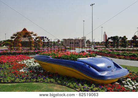 Dubai Miracle Garden in the UAE