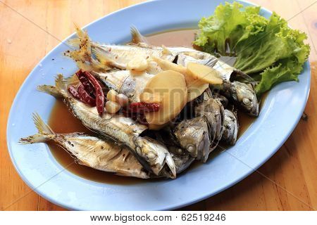 Steamed Mackerel Fishes