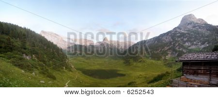 Lago Funtensee en los Alpes alemanes