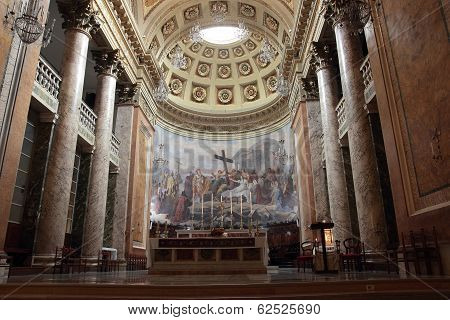 Santa Croce Cathedral In Forli, Italy