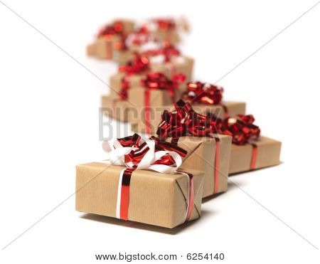 Weihnachtsgeschenke in Folge