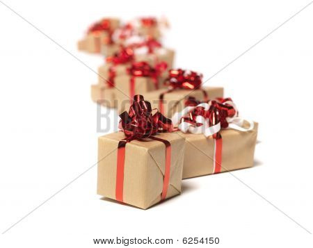 Weihnachtsgeschenke in Folge