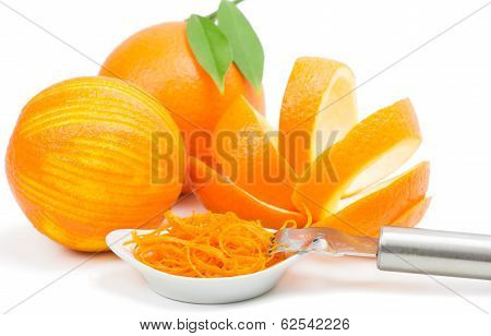 Orange Peel And Zest