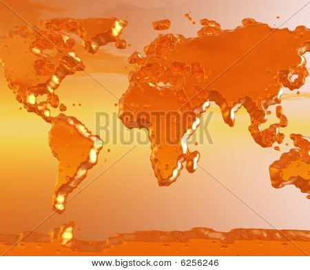 Mappa arancia