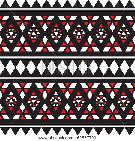 Seamless Ethnic African Texture Background