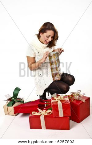 Chacking uit de cadeautjes
