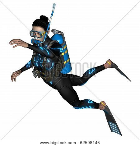 Female Diver