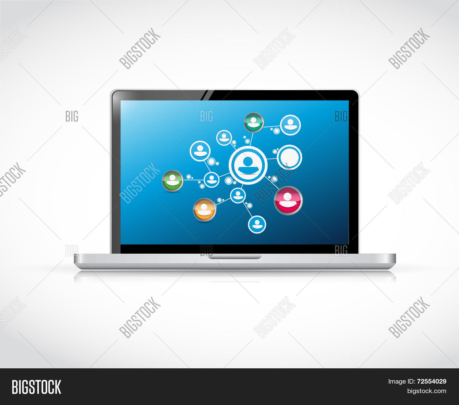 People Network Diagram Image & Photo (Free Trial) | Bigstock