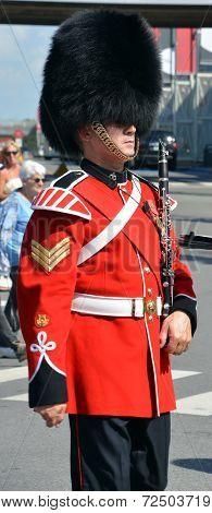 Parade of soldier