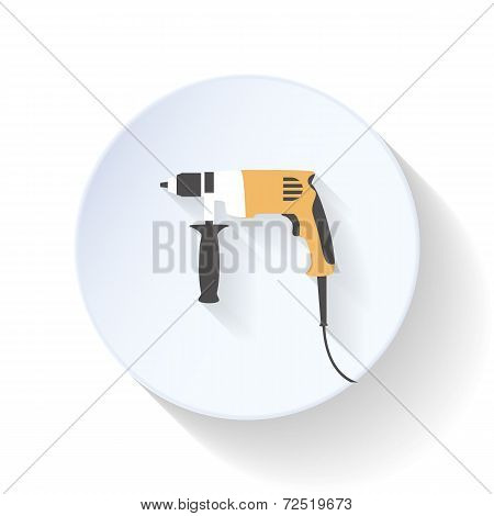 Perforator Flat Icon