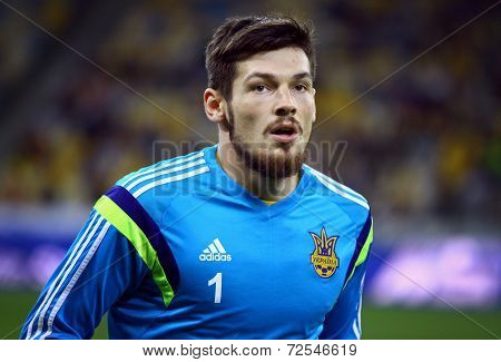 Euro 2016 Qualifying Game Ukraine Vs Slovakia