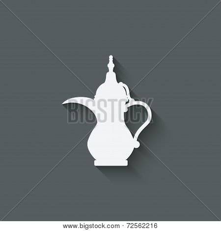 Arabic coffee pot