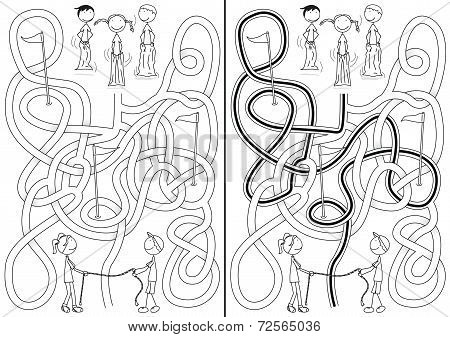 Happy Kids Maze
