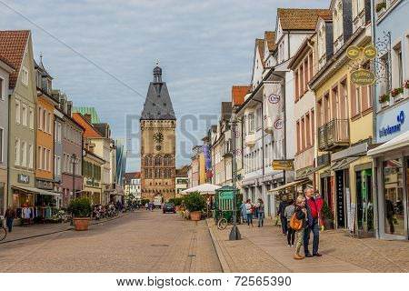 Main Street In Speyer