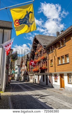 In The Streets Of Andermatt