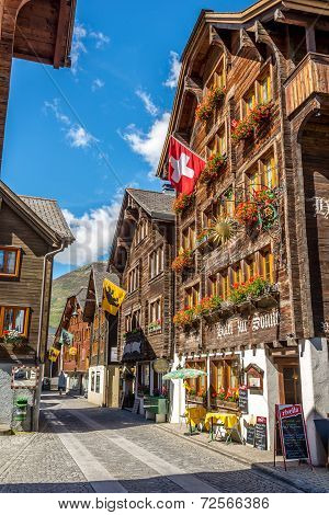 In The Streets Of Andermatt