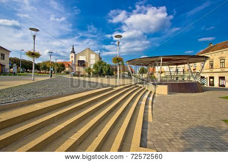 Town Of Krizevci Main Square