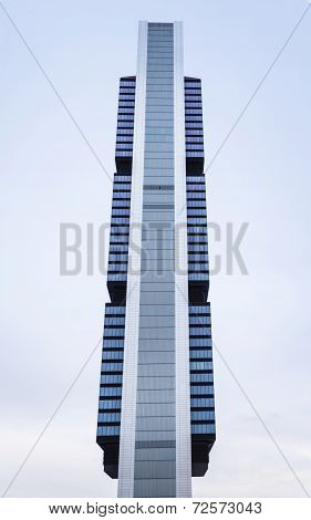 Cuatro Torres Business Area (CTBA) building skyscraper, in Madri
