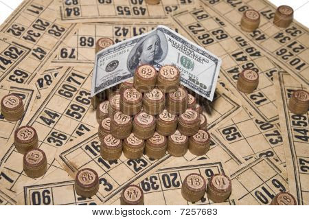 Lotto - gioco d'azzardo. Bingo.