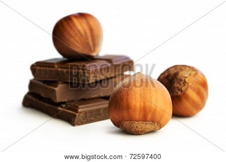 Hazelnuts And Chocolate