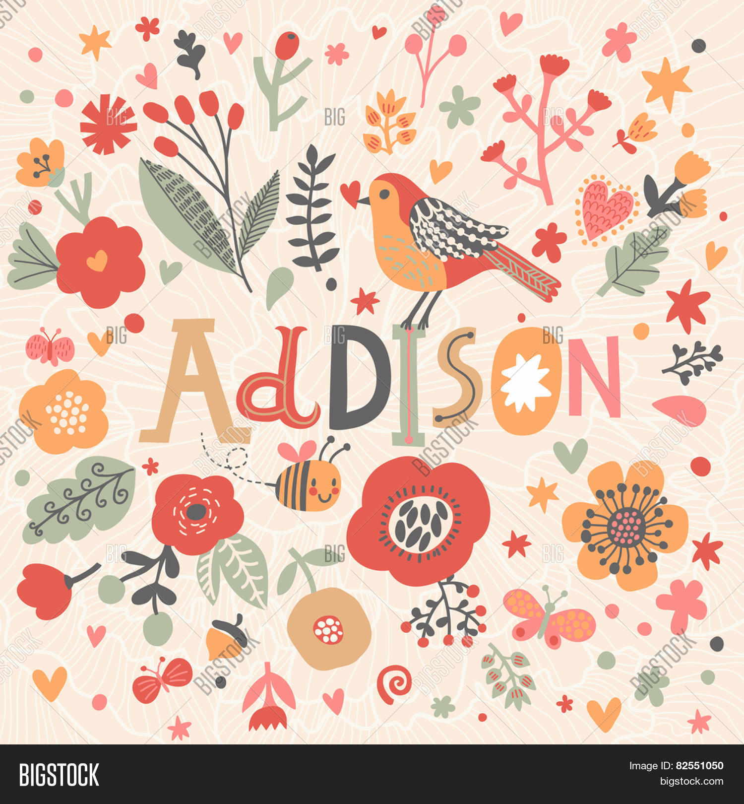 Bright Card Beautiful Vector & Photo (Free Trial) | Bigstock