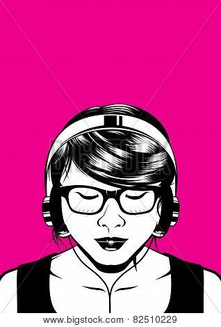 Headphone Girl