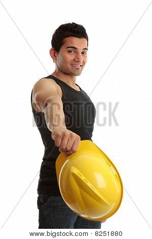 freundliche Cosntruction Worker-Generator