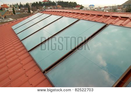 Solar Water Heating System.